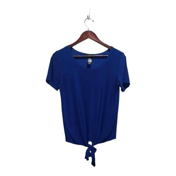Deep blue top by Star Vixen.  Size small - Picture 1 of 3